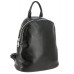 Женский кожаный рюкзак PS007 BLACK